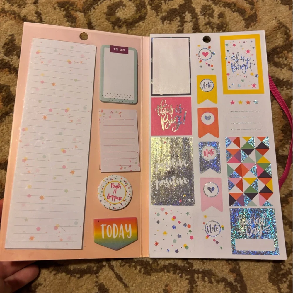 The Happy Planner Accessory Book trendsetter, glam girl & hobby lobby edition